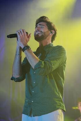 Alvaro Soler auf dem 5. Zeltfestival Rhein-Neckar Alvaro Soler auf dem 5. Zeltfestival Rhein-Neckar in Mannheim. Mannheim Zeltfestival Rhein-Neckar Baden-Württemberg