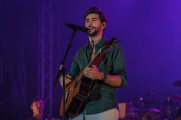 Alvaro Soler auf dem 5. Zeltfestival Rhein-Neckar Alvaro Soler auf dem 5. Zeltfestival Rhein-Neckar in Mannheim. Mannheim Zeltfestival Rhein-Neckar Baden-Württemberg