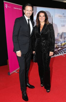 Till Brönner und Katarina Witt bei der Europäischer Kulturpreis Gala Verleihung am 28.08.2021 im Opernhaus in Bonn Europäischer Kulturpreis Verleihung 2021 in Bonn