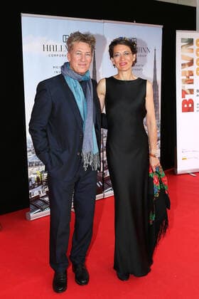 Tobias und Julia Moretti bei der Europäischer Kulturpreis Gala Verleihung am 28.08.2021 im Opernhaus in Bonn Europäischer Kulturpreis Verleihung 2021 in Bonn