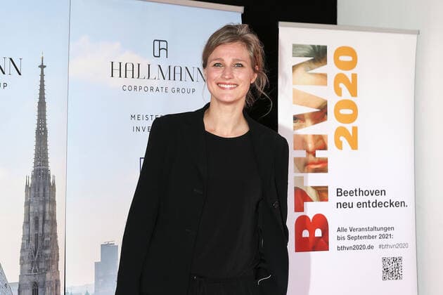 Britta Heidemann bei der Europäischer Kulturpreis Gala Verleihung am 28.08.2021 im Opernhaus in Bonn Europäischer Kulturpreis Verleihung 2021 in Bonn