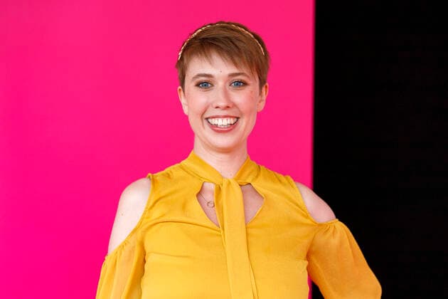 Elena Marie Malischek bei der Europäischen Kulturpreisgala 2021 im Opernhaus. Bonn, 28.08.2021