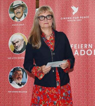 Prof. Susanne Regener bei der Gala Verleihung Ehrenpreis fuer Mario Adorf im China Club Berlin.