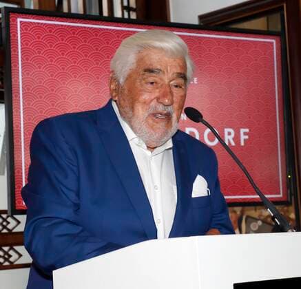 Mario Adorf bei der Gala Verleihung Ehrenpreis fuer Mario Adorf im China Club Berlin.