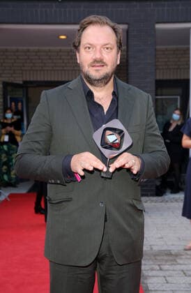 Adolf Grimme Preis 27.08.2021 Schauspieler Carsten Johannes Marcus - Charly - Huebner im Theater Marl, Am Theater 1, bei der Verleihung des Adolf Grimme Preis - 27.08.2021 -