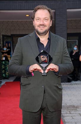Adolf Grimme Preis 27.08.2021 Schauspieler Carsten Johannes Marcus - Charly - Huebner im Theater Marl, Am Theater 1, bei der Verleihung des Adolf Grimme Preis - 27.08.2021 -