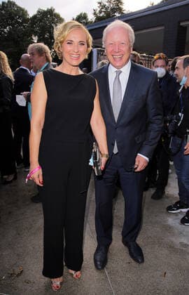 Adolf Grimme Preis 27.08.2021 Moderatorin Caren Miosga + Thomas - Tom - Buhrow (WDR Intendant) im Theater Marl, Am Theater 1, bei der Verleihung des Adolf Grimme Preis - 27.08.2021 -