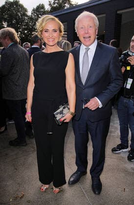 Adolf Grimme Preis 27.08.2021 Moderatorin Caren Miosga + Thomas - Tom - Buhrow (WDR Intendant) im Theater Marl, Am Theater 1, bei der Verleihung des Adolf Grimme Preis - 27.08.2021 -
