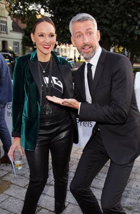 Adolf Grimme Preis 27.08.2021 Moderatorin Carolin Kebekus + Malte Sebastian Pufpaff, Kabarettist, im Theater Marl, Am Theater 1, bei der Verleihung des Adolf Grimme Preis - 27.08.2021 -
