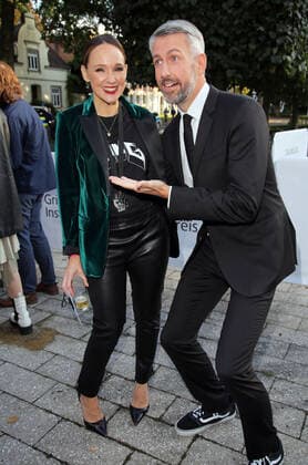 Adolf Grimme Preis 27.08.2021 Moderatorin Carolin Kebekus + Malte Sebastian Pufpaff, Kabarettist, im Theater Marl, Am Theater 1, bei der Verleihung des Adolf Grimme Preis - 27.08.2021 -