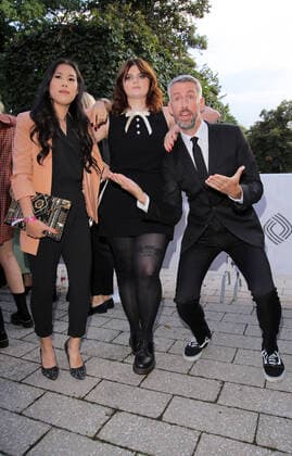 Adolf Grimme Preis 27.08.2021 Moderatorin Mai Thi Nguyen-Kim + Sophie Passmann + Malte Sebastian Pufpaff, Kabarettist, im Theater Marl, Am Theater 1, bei der Verleihung des Adolf Grimme Preis - 27.08.2021 -