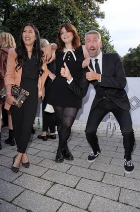 Adolf Grimme Preis 27.08.2021 Moderatorin Mai Thi Nguyen-Kim + Sophie Passmann + Malte Sebastian Pufpaff, Kabarettist, im Theater Marl, Am Theater 1, bei der Verleihung des Adolf Grimme Preis - 27.08.2021 -