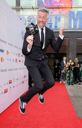 Adolf Grimme Preis 27.08.2021 Kabarettist Malte Sebastian Pufpaff, Moderator, im Theater Marl, Am Theater 1, bei der Verleihung des Adolf Grimme Preis - 27.08.2021 -