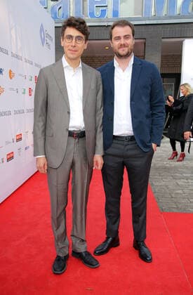 Adolf Grimme Preis 27.08.2021 Schauspieler Pierre Dorac + Maxime Calligaro im Theater Marl, Am Theater 1, bei der Verleihung des Adolf Grimme Preis - 27.08.2021 -