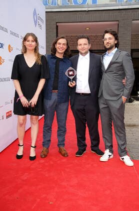 Adolf Grimme Preis 27.08.2021 Merle Teresa Kirchhoff + Alexander Wertmann + Arkadij Khaet + Mickey Paatzsch im Theater Marl, Am Theater 1, bei der Verleihung des Adolf Grimme Preis - 27.08.2021 -
