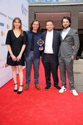 Adolf Grimme Preis 27.08.2021 Merle Teresa Kirchhoff + Alexander Wertmann + Arkadij Khaet + Mickey Paatzsch im Theater Marl, Am Theater 1, bei der Verleihung des Adolf Grimme Preis - 27.08.2021 -