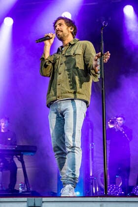 Max Giesinger live beim Vor Deiner Tür Open Air im Steigerwaldstadion. Erfurt, 29.08.2021