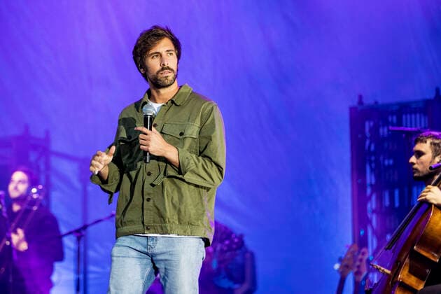 Max Giesinger live beim Vor Deiner Tür Open Air im Steigerwaldstadion. Erfurt, 29.08.2021