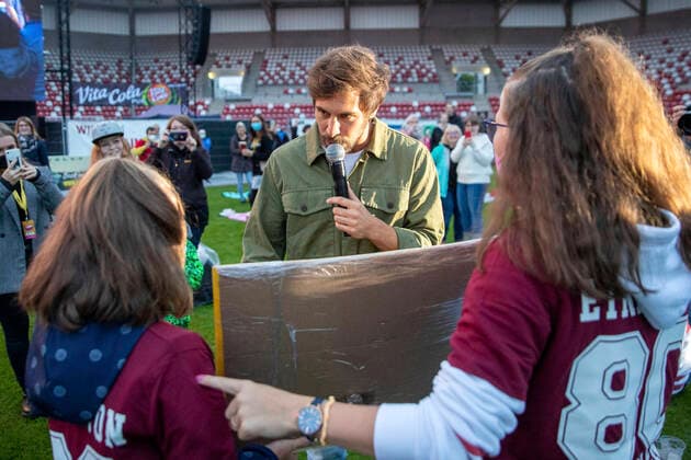 Max Giesinger live beim Vor Deiner Tür Open Air im Steigerwaldstadion. Erfurt, 29.08.2021