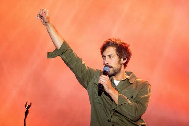 Max Giesinger live beim Vor Deiner Tür Open Air im Steigerwaldstadion. Erfurt, 29.08.2021