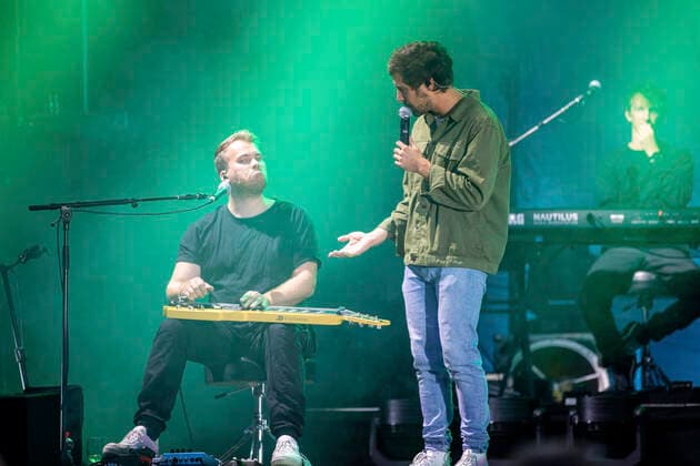 Max Giesinger live beim Vor Deiner Tür Open Air im Steigerwaldstadion. Erfurt, 29.08.2021