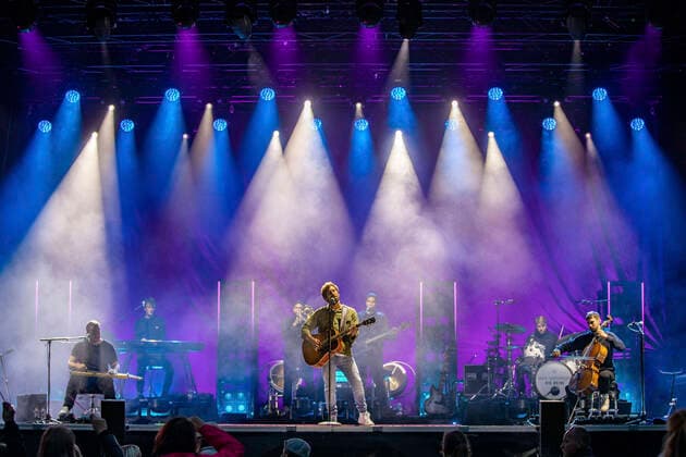 Max Giesinger live beim Vor Deiner Tür Open Air im Steigerwaldstadion. Erfurt, 29.08.2021