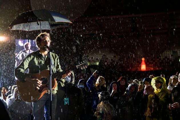 Max Giesinger live beim Vor Deiner Tür Open Air im Steigerwaldstadion. Erfurt, 29.08.2021