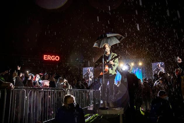 Max Giesinger live beim Vor Deiner Tür Open Air im Steigerwaldstadion. Erfurt, 29.08.2021
