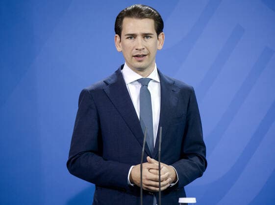 Sebastian Kurz, Bundeskanzler der Republik Oesterreich, aufgenommen im Rahmen einer Pressekonferenz im Bundeskanzleramt in Berlin, 31.08.2021. Berlin Deutschland *** Sebastian Kurz, Federal Chancellor of the Republic of Austria, recorded during a press conference at the Federal Chancellery in Berlin, 31 08 2021 Berlin Germany Copyright: xJaninexSchmitz photothek.dex
