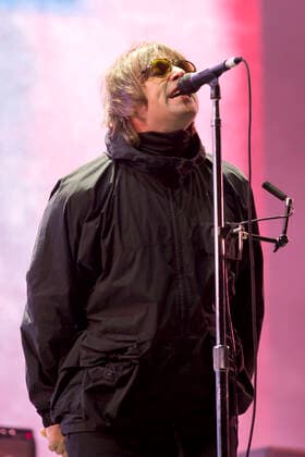 Liam Gallagher headlines on Main Stage East during day 2 of Reading Festival 2021 at Richfield Avenue in Reading, Berkshire. AUGUST 27th 2021  DFLx21486