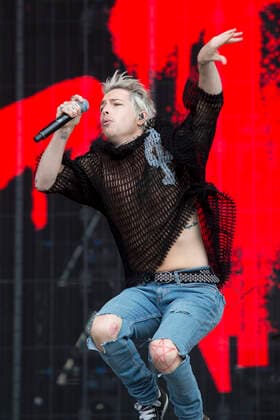 The Hunna perform on Main Stage East during day 3 of Reading Festival 2021 at Richfield Avenue in Reading, Berkshire. AUGUST 29th 2021  DFLx21487