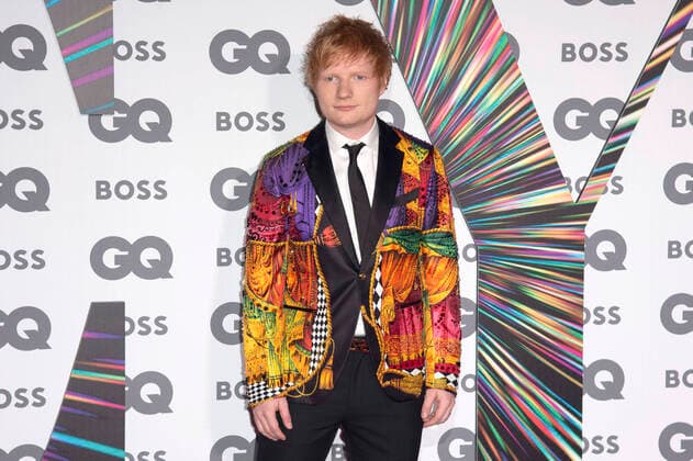Ed Sheeran bei der Verleihung der GQ Men of the Year Awards 2021 in der Tate Modern. London, 01.09.2021