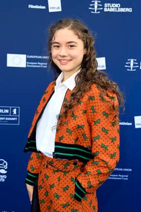 Hannah Schiller bei der Verleihung des Deutschen Schauspielpreises 2021 im Restaurant Spindler & Klatt. Berlin, 03.09.2021