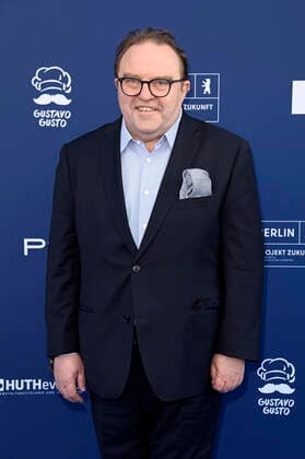 Gustav Peter Wöhler bei der Verleihung des Deutschen Schauspielpreises 2021 im Restaurant Spindler & Klatt. Berlin, 03.09.2021