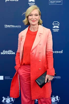 Katja Weitzenböck bei der Verleihung des Deutschen Schauspielpreises 2021 im Restaurant Spindler & Klatt. Berlin, 03.09.2021