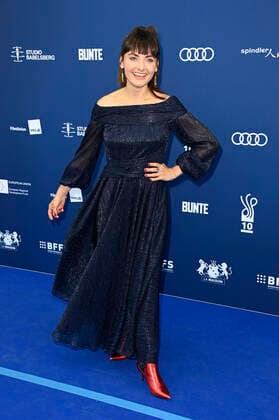 Paula Schramm bei der Verleihung des Deutschen Schauspielpreises 2021 im Restaurant Spindler & Klatt. Berlin, 03.09.2021