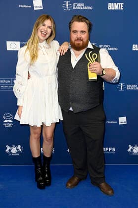 Zsa Zsa Inci BuÌˆrkle und Tristan Seith bei der Verleihung des Deutschen Schauspielpreises 2021 im Restaurant Spindler & Klatt. Berlin, 03.09.2021