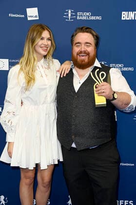 Zsa Zsa Inci BuÌˆrkle und Tristan Seith bei der Verleihung des Deutschen Schauspielpreises 2021 im Restaurant Spindler & Klatt. Berlin, 03.09.2021