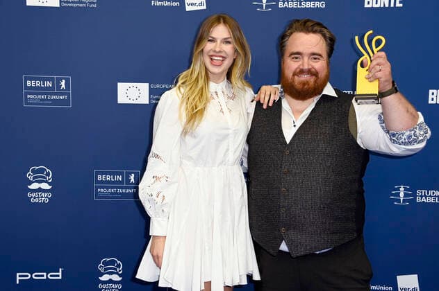 Zsa Zsa Inci BuÌˆrkle und Tristan Seith bei der Verleihung des Deutschen Schauspielpreises 2021 im Restaurant Spindler & Klatt. Berlin, 03.09.2021