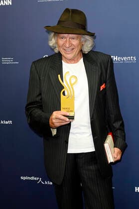 Klaus Pohl bei der Verleihung des Deutschen Schauspielpreises 2021 im Restaurant Spindler & Klatt. Berlin, 03.09.2021