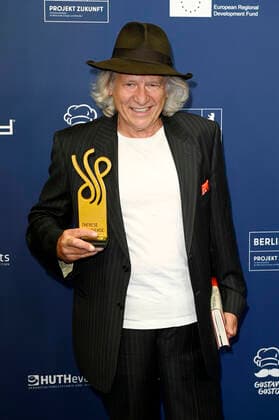 Klaus Pohl bei der Verleihung des Deutschen Schauspielpreises 2021 im Restaurant Spindler & Klatt. Berlin, 03.09.2021