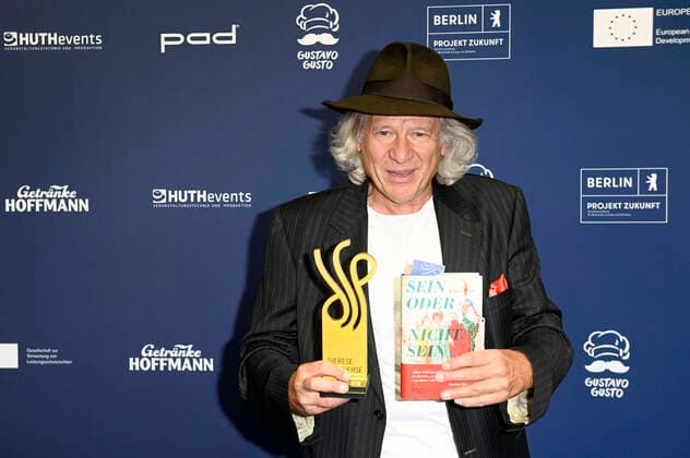 Klaus Pohl bei der Verleihung des Deutschen Schauspielpreises 2021 im Restaurant Spindler & Klatt. Berlin, 03.09.2021
