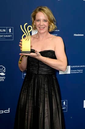 Katrin Wichmann bei der Verleihung des Deutschen Schauspielpreises 2021 im Restaurant Spindler & Klatt. Berlin, 03.09.2021