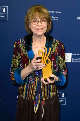 Cornelia Froboess bei der Verleihung des Deutschen Schauspielpreises 2021 im Restaurant Spindler & Klatt. Berlin, 03.09.2021