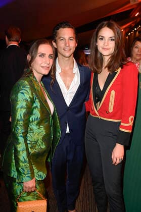 Nadine Heidenreich, Tim Oliver Schultz und Luise Befort bei der Verleihung des Deutschen Schauspielpreises 2021 im Restaurant Spindler & Klatt. Berlin, 03.09.2021