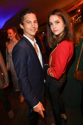 Tim Oliver Schultz und Luise Befort bei der Verleihung des Deutschen Schauspielpreises 2021 im Restaurant Spindler & Klatt. Berlin, 03.09.2021