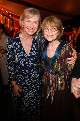 Therese Hämer und Cornelia Froboess bei der Verleihung des Deutschen Schauspielpreises 2021 im Restaurant Spindler & Klatt. Berlin, 03.09.2021