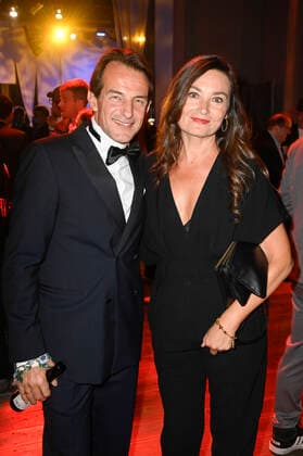 Hans-Werner Meyer und Jacqueline Macaulay bei der Verleihung des Deutschen Schauspielpreises 2021 im Restaurant Spindler & Klatt. Berlin, 03.09.2021