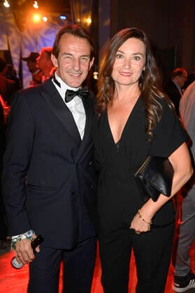 Hans-Werner Meyer und Jacqueline Macaulay bei der Verleihung des Deutschen Schauspielpreises 2021 im Restaurant Spindler & Klatt. Berlin, 03.09.2021