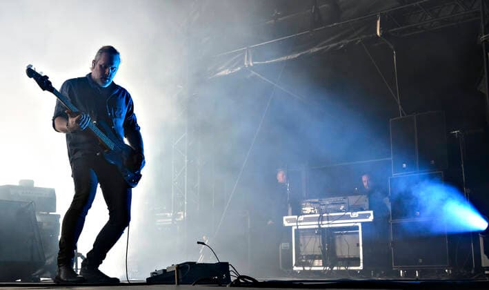 Tilbage Til Live Det danske band Dizzy Mizz Lizzy paa scenen paa Refshaleoeen loerdag den 4. september 2021. Under overskriften Tilbage Til Live er ni af landets stoerste festivaler sammen om at skabe oplevelser med livemusikken og faellesskabet i centrum med en udendoers koncertdag paa Refshaleoeen i Koebenhavn.. , Copenhagen Copyright: TorbenxChristensen TorbenxChristensenx cop108 spdk20210904-221816-L